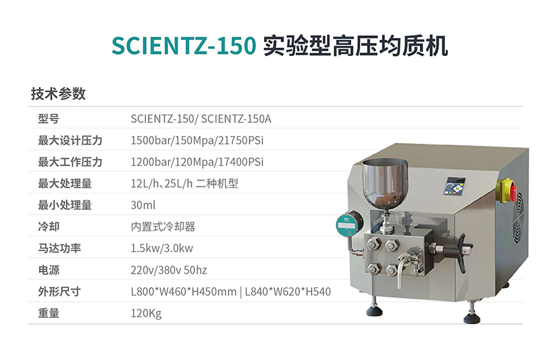 實驗型高壓均質(zhì)機